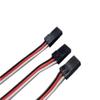 Yiqigou 10 pcs 3.93inch JR Style Servo Extension Cable Cord Wire - 3-Pin JR Plug Male to Male RC Servo Wire Extension Cord view 4