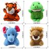 32 Piece Mini Plush Animal Toy Set, Cute Small Animals Plush Keychain Decoration for Themed Parties, Kindergarten Gift, Teacher Student Award, Goody Bags Filler for Boys Girls Child Kid Laxdacee view 4