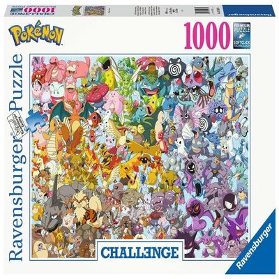 Ravensburger Pokmon 1000 Piece Challenge Jigsaw Puzzle for Adults and Kids Age 12 Years Up