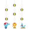 Circus Animals Hanging Decorations, 3 ct view 1