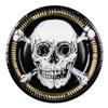 Boland 10201533 Bol74111 Plates Pirate Skull, Adult, Multi-Coloured view 1