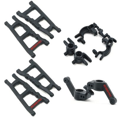 4 Pack Slash 4X4 RPM 80702 80732 73592 Front Rear A-Arms Caster Blocks Bearing Carriers 4x4 Slash Stampede rustler Includes CHICAGOLAND RC Coupon