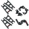 4 Pack Slash 4X4 RPM 80702 80732 73592 Front Rear A-Arms Caster Blocks Bearing Carriers 4x4 Slash Stampede rustler Includes CHICAGOLAND RC Coupon view 1