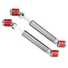 2Pcs Stainless Steel Drive Shaft for RC Crawler Car, 110-155mm Metal CVD Universal Drive Shaft for SCX10 CC01 D90 D110 RC Crawler Car view 1