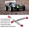 2Pcs Stainless Steel Drive Shaft for RC Crawler Car, 110-155mm Metal CVD Universal Drive Shaft for SCX10 CC01 D90 D110 RC Crawler Car view 4