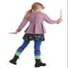 Fun Costumes Girl's Harry Potter Luna Lovegood, Pink Jacket, Blue Leggings & Stripped Leg Warmers for Wizard Cosplay X-Small view 3