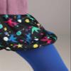 Fun Costumes Girl's Harry Potter Luna Lovegood, Pink Jacket, Blue Leggings & Stripped Leg Warmers for Wizard Cosplay X-Small view 4