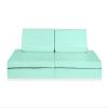 Foamnasium Blocksy Kids Couch, Indoor Foam Playset, 4 Piece Soft Toddler and Kids Active Play Couch for Crawling, Climbing, Fort Building and Jumping, Made in The US, Mint view 1