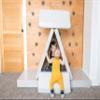 Foamnasium Blocksy Kids Couch, Indoor Foam Playset, 4 Piece Soft Toddler and Kids Active Play Couch for Crawling, Climbing, Fort Building and Jumping, Made in The US, White view 3