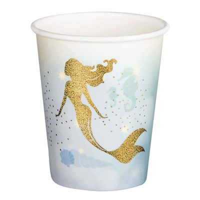 Boland 10201515 Bol51005 Mermaid Carton Lagoon Glasses, Adult, Multi-Coloured