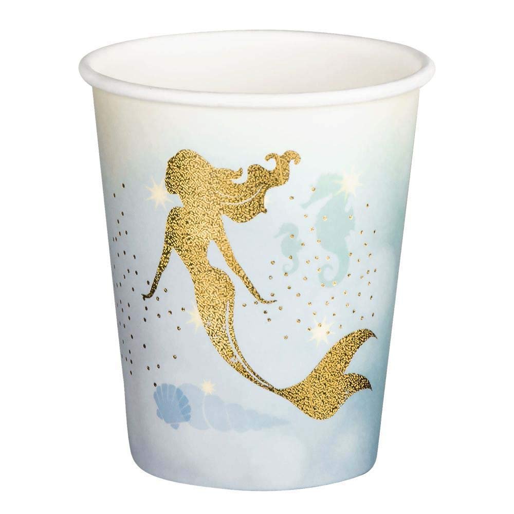 Boland 10201515 Bol51005 Mermaid Carton Lagoon Glasses, Adult, Multi-Coloured