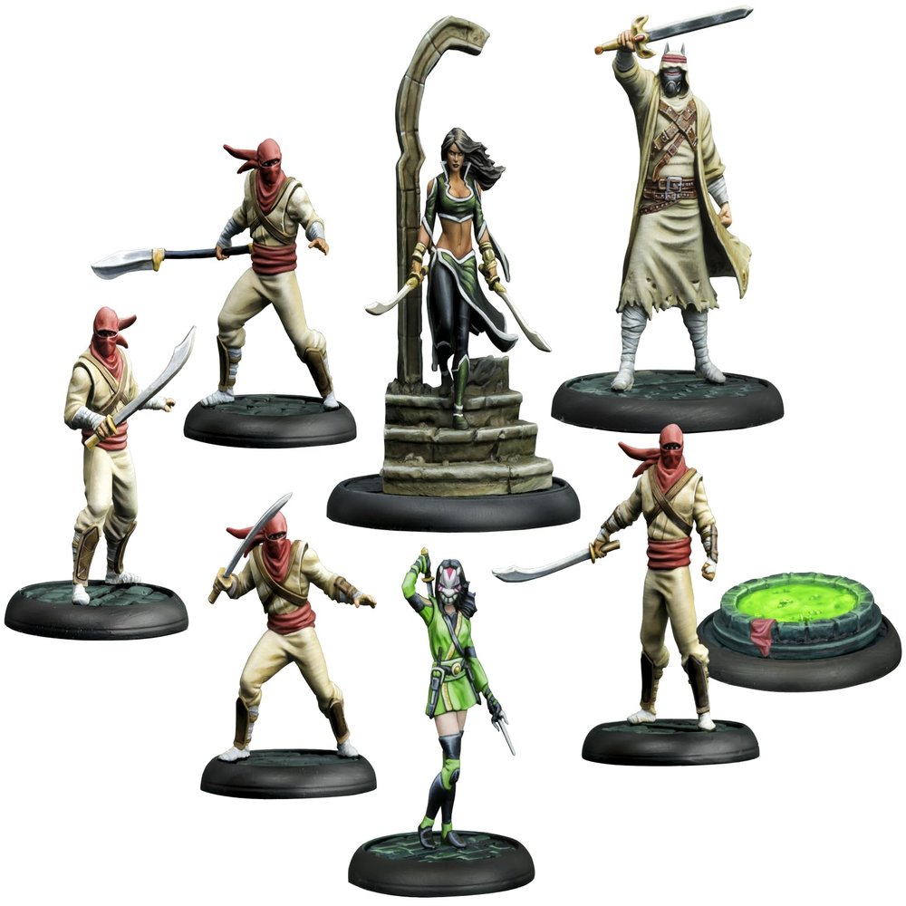Batman Miniature Game: The League of Assassins: Demon's Heir 35MM Scale - Unpainted Ages 14+