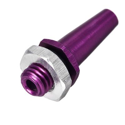 uxcell RC Antenna Mount, M6 Thread, Aluminum Alloy, for RC Boat Purple