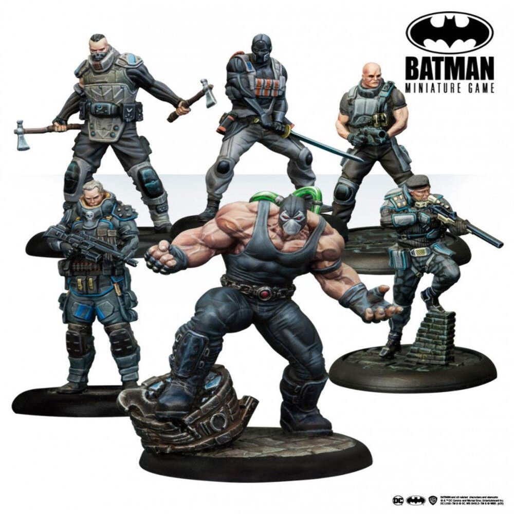 Batman Miniature Game: Bane: Venom Overdrive - Knight Models Miniatures  35MM Scale - Unpainted  Ages 14+