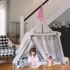 Foamnasium Blocksy Kids Couch, Indoor Foam Playset, 4 Piece Soft Toddler and Kids Active Play Couch for Crawling, Climbing, Fort Building and Jumping, Made in the US, Black view 4
