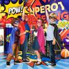 D.Q.Z Superhero Capes and Masks for Kids 16 Set, Boys Super Hero Party Favor Costume, 3 years old Girls Gifts Birthday Toys (Multicolor) view 2