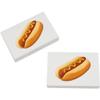 Azeeda 2 x 45mm 'Hot Dog' Erasers/Rubbers (ER00021298) view 1