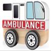 J'Adore Paris Nature Wood Toys Ambulance Puzzle Blocks view 1