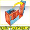 Hot Wheels Toy Car Track Set, Race Crate Transforms into 3 Different Builds, Includes Storage & 2 Cars in 1:64 Scale (Amazon Exclusive) view 3
