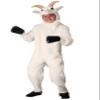 Fun Costumes Kids Goat Halloween Costume | Child Goat Jumpsuit Outfit for Dress-Up, Halloween Parties, and Themed Events X-Small view 1