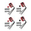 4Pcs DXW D2406 2300KV 2-5S CW/CCW Brushless Motor for QAV250 ZMR250 210 RC Racing Drone Multicopter Airplane Helicopter view 2
