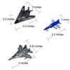 33 Inch Aircraft Carrier with Soldiers Jets Military Vehicles (18 Fighter Jets) view 4