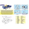 Pedal Car Parts, Garton Compatible with Jeep/Kidillac Chrome Bell with Cord view 2