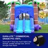 HeroKiddo 14x18 Enchanted Forest Inflatable Bounce House with Dual Lane Slide Combo, Built-in Basketball Hoop and Blower, 14.5' Tall Commercial PVC Jumper for Kids and Adult, Indoor & Outdoor view 4