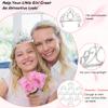 XiangGuanQianYing 12 Pieces Dress up Crowns Princess Crowns and Tiaras Dress up Costume Party Favor Accessories Silver Tiaras for Little Girls for Kids Wedding Prom Birthday Party view 4