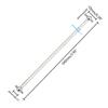 4-Pack Front/Rear Driving Dogbone Shaft 100MM Long 538104 for 1/10 RC Model Car Wltoys Spare parts (Silver) view 3