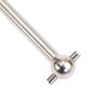 4-Pack Front/Rear Driving Dogbone Shaft 100MM Long 538104 for 1/10 RC Model Car Wltoys Spare parts (Silver) view 4