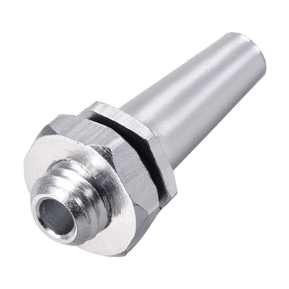 uxcell RC Antenna Mount, M6 Thread, Aluminum Alloy, for RC Boat Silver