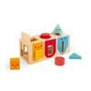 Janod Geometric Shapes 6 pc Wooden Sorting Box - Ages 12+ Months to 3 Years - J05330 view 3
