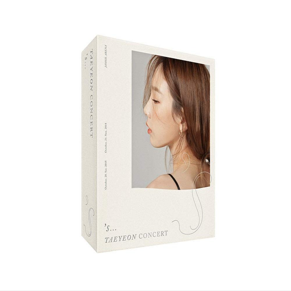 SM Entertainment [KIHNO Video] TAEYEON - STAEYEON Concert KIHNO Video+88p Photobook+KIHNO Bag+Double Side Extra Photocards Set