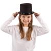 Funny Party Hats Top Hats for Little Kids - Toddler Black Felt Top Hat - Costume Top Hat for Children - Ringmaster - Magician - Lincoln Dress Up view 2