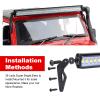 HobbyPark LED Light Bar Kit Roof Lamp for 1/10 RC Crawler Car Truck Traxxas TRX4 Slash Axial SCX10 Wraith D90 Redcat Gen7 Gen8 view 3