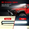 HobbyPark LED Light Bar Kit Roof Lamp for 1/10 RC Crawler Car Truck Traxxas TRX4 Slash Axial SCX10 Wraith D90 Redcat Gen7 Gen8 view 4