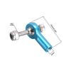 uxcell 4 PCS M2/2mm 15mm Linkage Rod End Tie Rod End Ball Head Joint Adapter Blue for RC Crawler Boat view 2