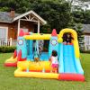 Doctor Dolphin Rocket Bounce House, Inflatable Bounce House with Blower, Inflatable Bouncy House for Kids Outdoor,Toddle Bouncing House with Slide for Backyard Party view 2