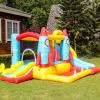 Doctor Dolphin Rocket Bounce House, Inflatable Bounce House with Blower, Inflatable Bouncy House for Kids Outdoor,Toddle Bouncing House with Slide for Backyard Party view 3