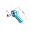 uxcell 2 PCS M3/3mm 26mm Linkage Rod End Tie Rod End Ball Head Joint Adapter Blue for RC Crawler Boat view 2
