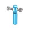 uxcell 2 PCS M3/3mm 26mm Linkage Rod End Tie Rod End Ball Head Joint Adapter Blue for RC Crawler Boat view 3
