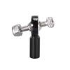 uxcell 4 PCS M2/2mm 15mm Linkage Rod End Tie Rod End Ball Head Joint Adapter Black for RC Crawler Boat view 3