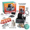 Dan&Darci Advanced Professional Rock Tumbler Kit - with Digital 9-Day Polishing Timer & 3 Speed Settings - Turn Rough Rocks into Beautiful Gems : Great Science & STEM Geology Toy for Kids All Ages view 2