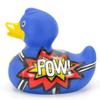 Comic Art Rubber Duck by Bud Ducks | Elegant Gift Packaging - "Swoosh! Pow! Zap!" | Child Safe | Collectable view 1