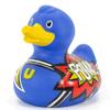 Comic Art Rubber Duck by Bud Ducks | Elegant Gift Packaging - "Swoosh! Pow! Zap!" | Child Safe | Collectable view 4