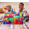 PicassoTiles Magnetic Building Block Tiles Supersize Stabilizer Base Toy Large Size Magnet Tile Plate Jumbo XL Add On Durable Foundation Compatible Education Construction STEM Learning Stacking Set view 2