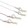 8PCS ShareGoo Steel RC Body Shell Rope Wire with Metal Clip R Pin Rod Compatible with HSP HPI Traxxas Redcat 1/8 1/10 RC Monster Truck Crawler Racing Car view 3