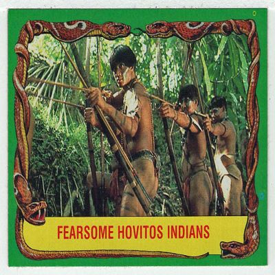 Fearsome Hovitos Indians - Raiders of the Lost Ark (Trading Card) # 13 - Topps 1981 NM/MT