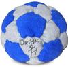 DIRTBAG 32 Panel Footbag, Flying Clipper Original Design, Sand Filled, Premium Quality, Machine Washable - Grey/Blue. view 1